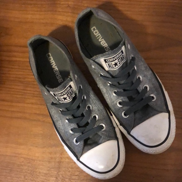heather gray converse